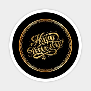 Anniversary Gold theme v4 Magnet